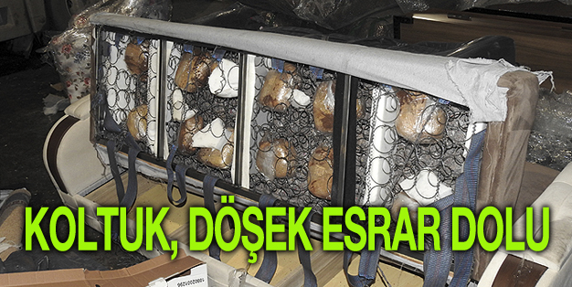 EŞYA DEĞİL, ZEHİR TAŞIYORLARMIŞ!