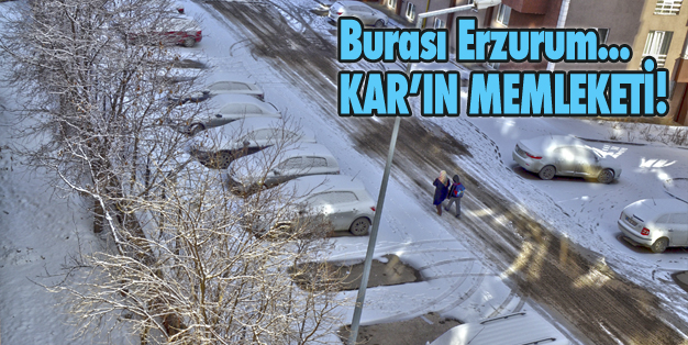 SABAH GÜNE KAR’LA UYANMAK!