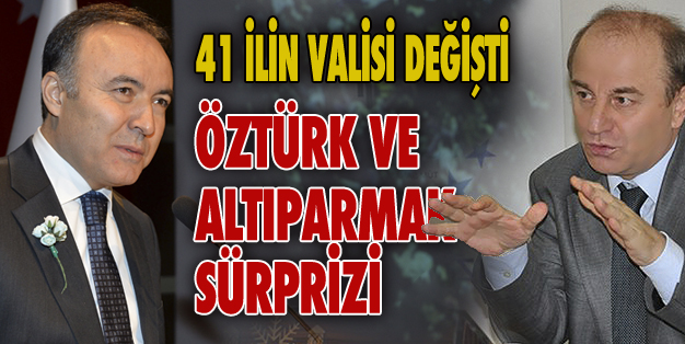 ÖZTÜRK VE ALTIPARMAK SÜRPRİZİ