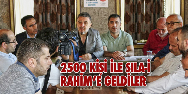 100 OTOBÜSLE ERZURUM’A GELDİLER!
