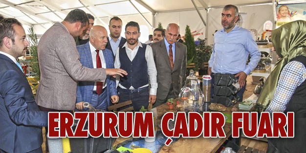 BU KEZ DE ÇADIRDA TİCARET FUARI AÇTI!