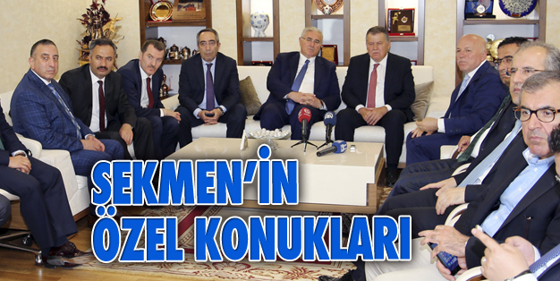 YÜKSEK YARGI ÜYELERİ, SEKMEN’İ ZİYARET ETTİ