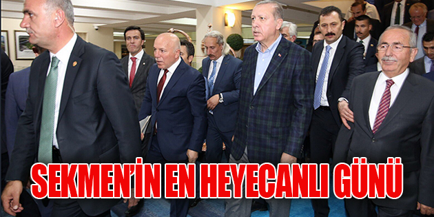 BÜYÜKŞEHİR BELEDİYESİ’NDE ERDOĞAN HEYECANI