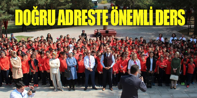 EN ANLAMLI DERS, EN GÜZEL ADRESTE!