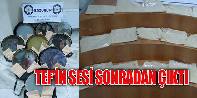 6 KİLO EROİNİ DÜK BULDU