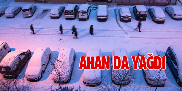 VE SONUNDA ERZURUM BEYAZLARA BÜRÜNDÜ