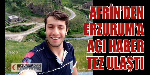 TATAR’IN EVİNE ŞEHİT ATEŞİ DÜŞTÜ