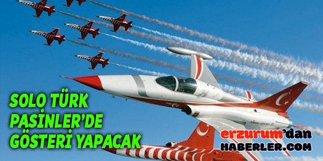 SOLO TÜRK EKİBİ ERZURUM’A GELİYOR