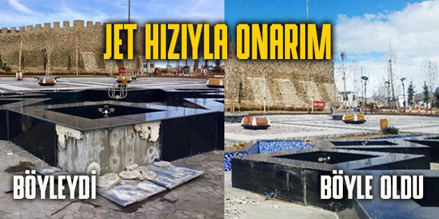 SÜS HAVUZLARININ AYIBI GİDERİLDİ
