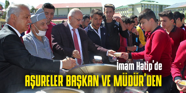 ÖĞRENCİLERİN AŞURE MUTLULUĞU