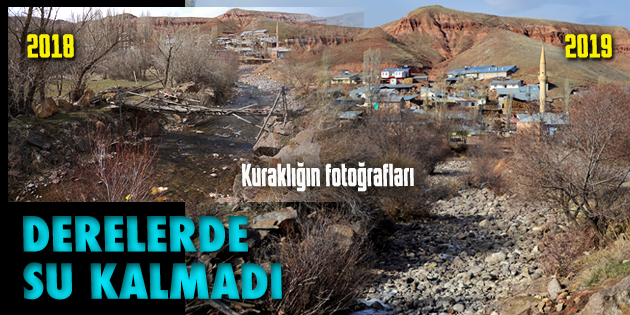 KURAKLIKTAN DERELERDE DAMLA SU KALMADI