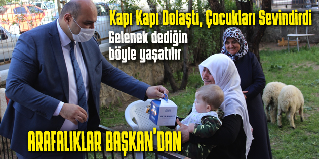 20 BİNİ AŞKIN ÇOCUĞA ARAFALIK PAKETİ…