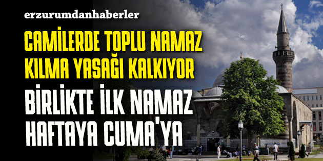 CEMAATLA NAMAZ HAFTAYA CUMA’YA!