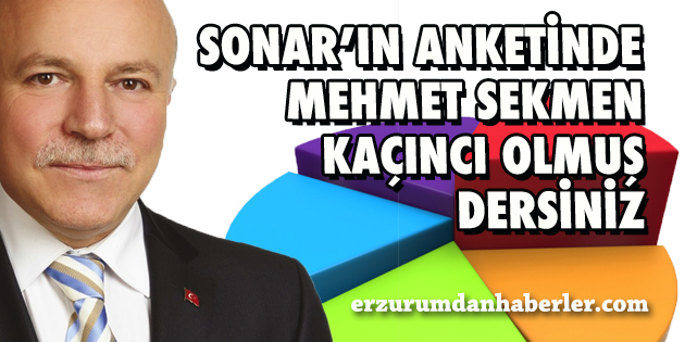 SEKMEN KAÇINCI SIRADA YER ALMIŞ
