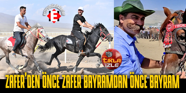 RAHVAN YARIŞLAR ŞAHLANDIRDI