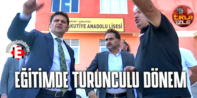 EĞİTİMDE TURUNCULU DÖNEM