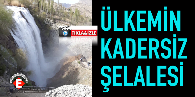 ŞELALE’DEN SU DEĞİL SIKINTI AKIYOR