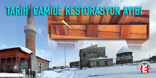 CAMİYİ BUZ DOLABI HALİNE GETİRDİLER