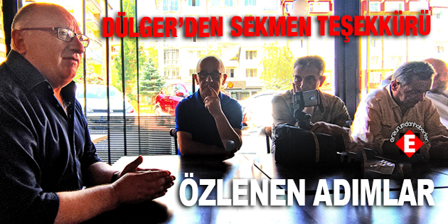 CHP’YE MEHMET SEKMEN DESTEĞİ