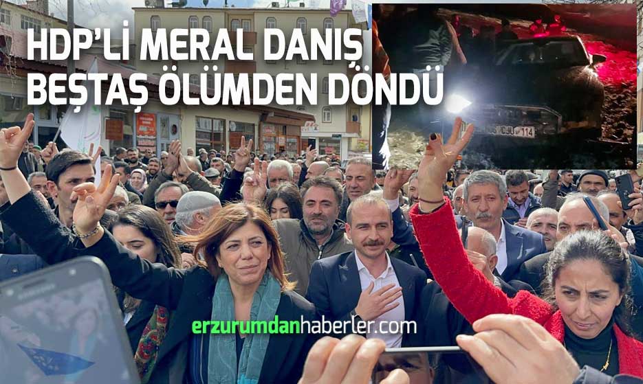 HDP’Lİ MERAL DANIŞ BEŞTAŞ KAZA GEÇİRDİ