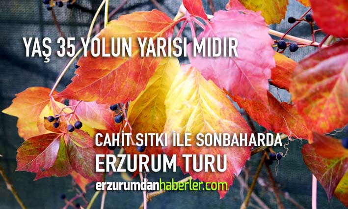 ERZURUM DEĞİL MUHTEŞEM RENK ARMONİSİ
