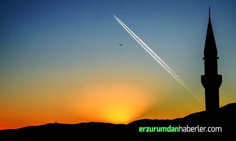 ERZURUM’DA GÜN DOĞUM ZAMANI MUHTEŞEM OLUR